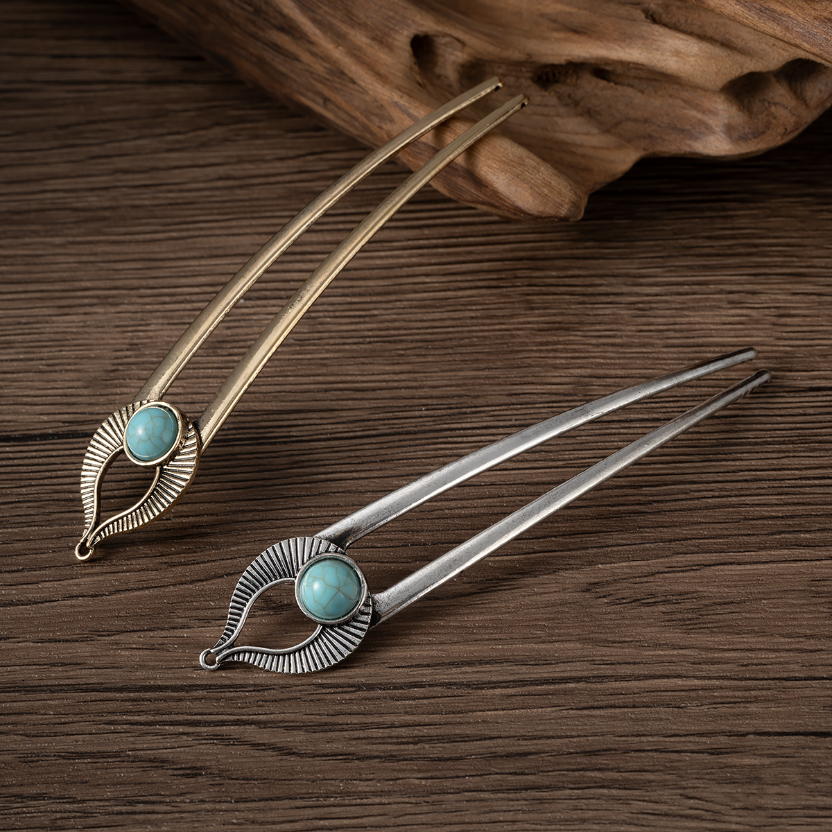 Egypt Turquoise U Shape Hair F – Women Accessories Trending recenzja i cena