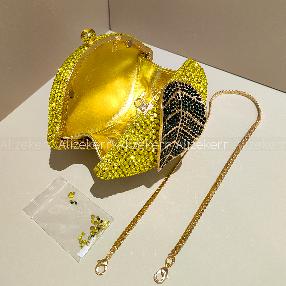 Alizekerr Lemon Shaped Diamond – Wallet Chain Bag recenzja i cena