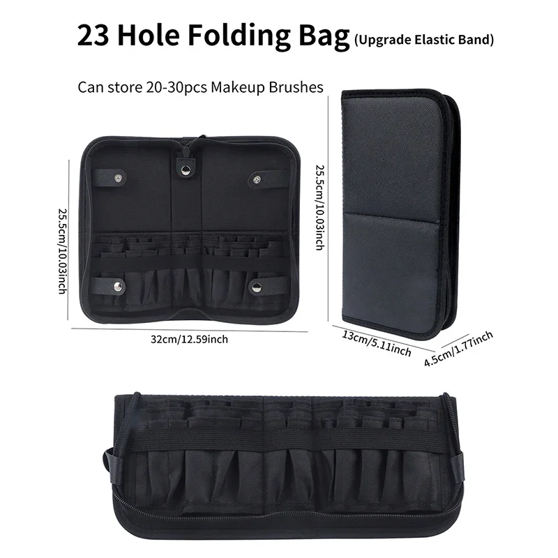 29/23 Holes Foldable Makeup Br – Women Accessories Organizer recenzja i cena