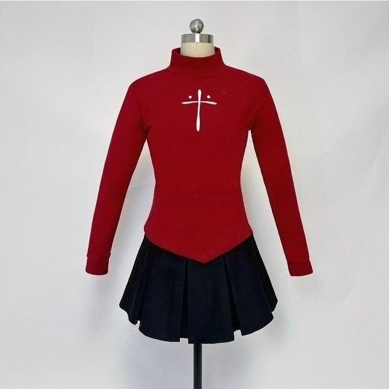 Anime Tohsaka Rin Cosplay Cost – Women'S Red Accessories recenzja i cena