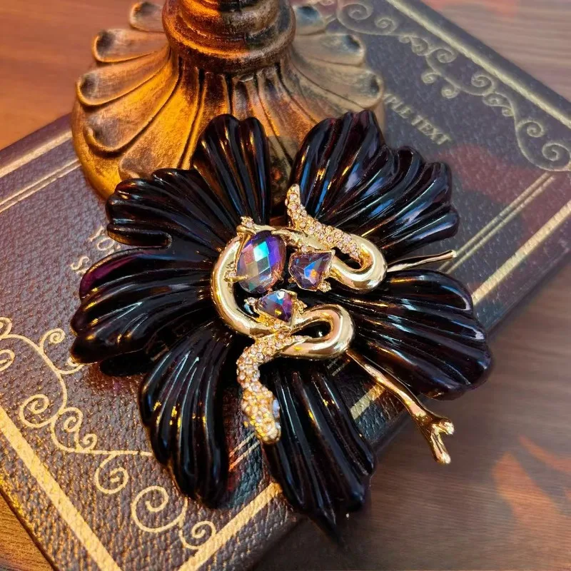 Hyperbole Animals Snake Brooch – Women Jewelry Accessories For Black Dress recenzja i cena