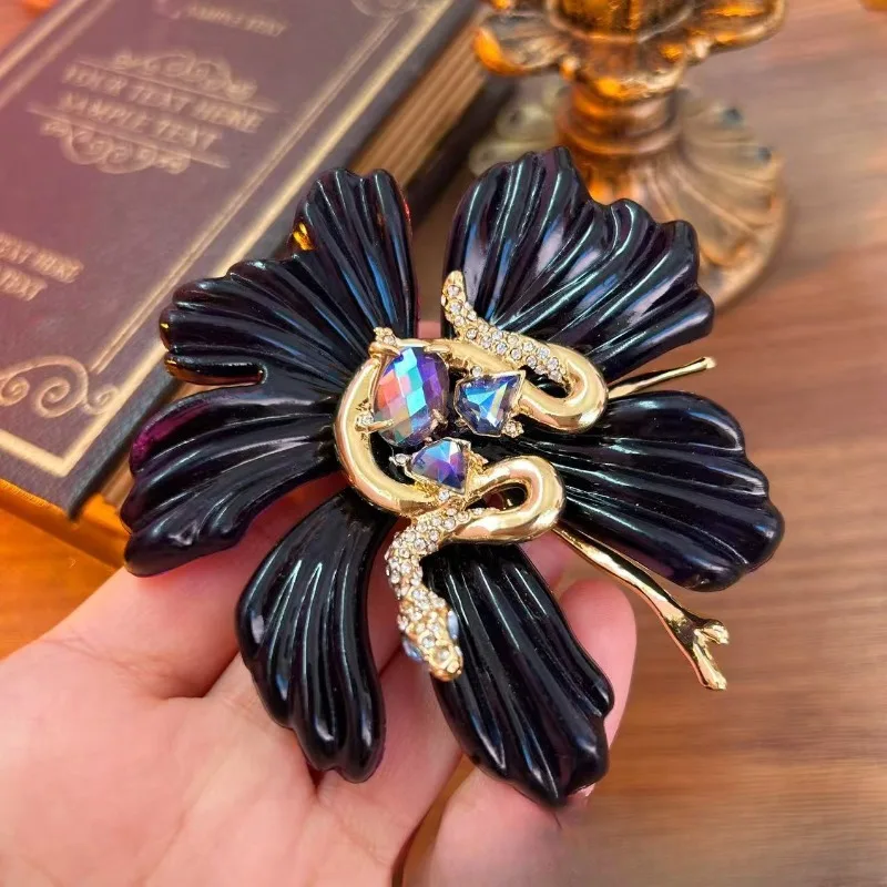 Hyperbole Animals Snake Brooch – Women Jewelry Accessories For Black Dress recenzja i cena