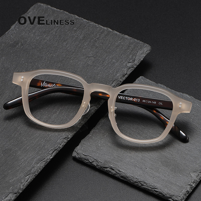 2023 Acetate Glasses Frame Men – Women Accessories Vector recenzja i cena