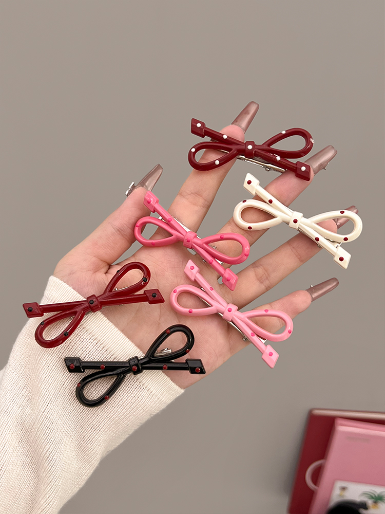 Sweet Cool Polka Dot  Knot Hai – Women'S Red Accessories recenzja i cena